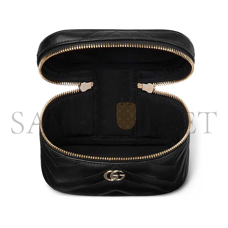 GUCCI GG MARMONT NANO VANITY BAG 837455 (15*8.5*8cm) GUCCI GG MARMONT NANO VANITY BAG 837455 (15*8.5*8cm)